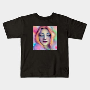 Woman - Peace / Prayer / Meditation Kids T-Shirt
